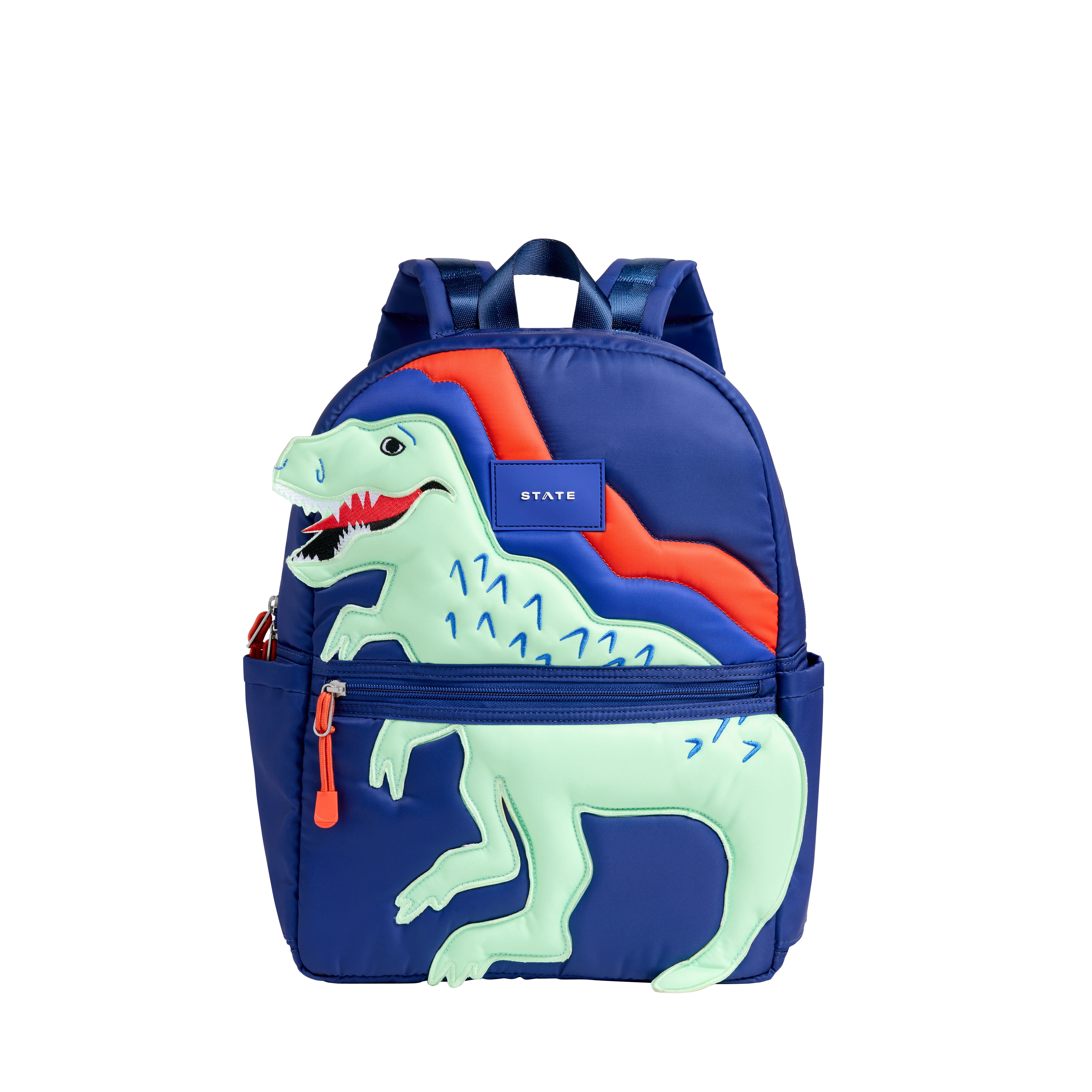 STATE Bags | Kane Kids Backpack Dino Nylon Puffer | Back to School | Travel Backpack | STATE Bags