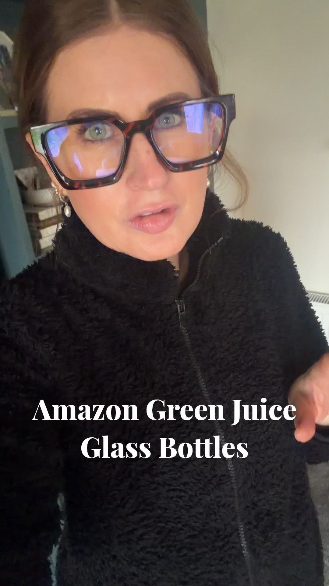 Amazon green juice glass bottles (6-pack) perfect for make-ahead juices and easy grab-and-go mornings. 🥒🍏🥤

#LTKuk #LTKhome #LTKfitness