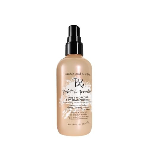 Bumble and bumble. Prêt-à-powder Post Workout Non-Aerosol Dry Shampoo Hair Mist | Cleanses Sweaty Hair + Eliminates Odor | Curly, Wavy, Straight, 4 Fl Oz | Amazon (US)