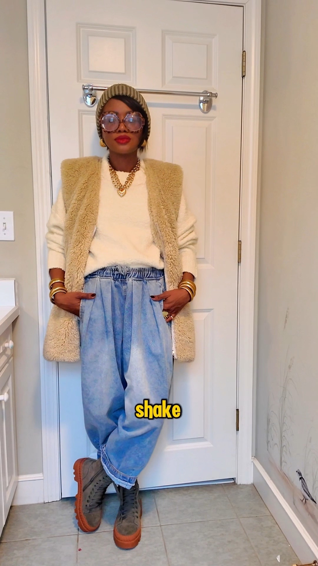 New neutral outfit. Perfect for winter. Featuring @freepeople #freeorople 

#LTKdayinmylife #LTKOver40