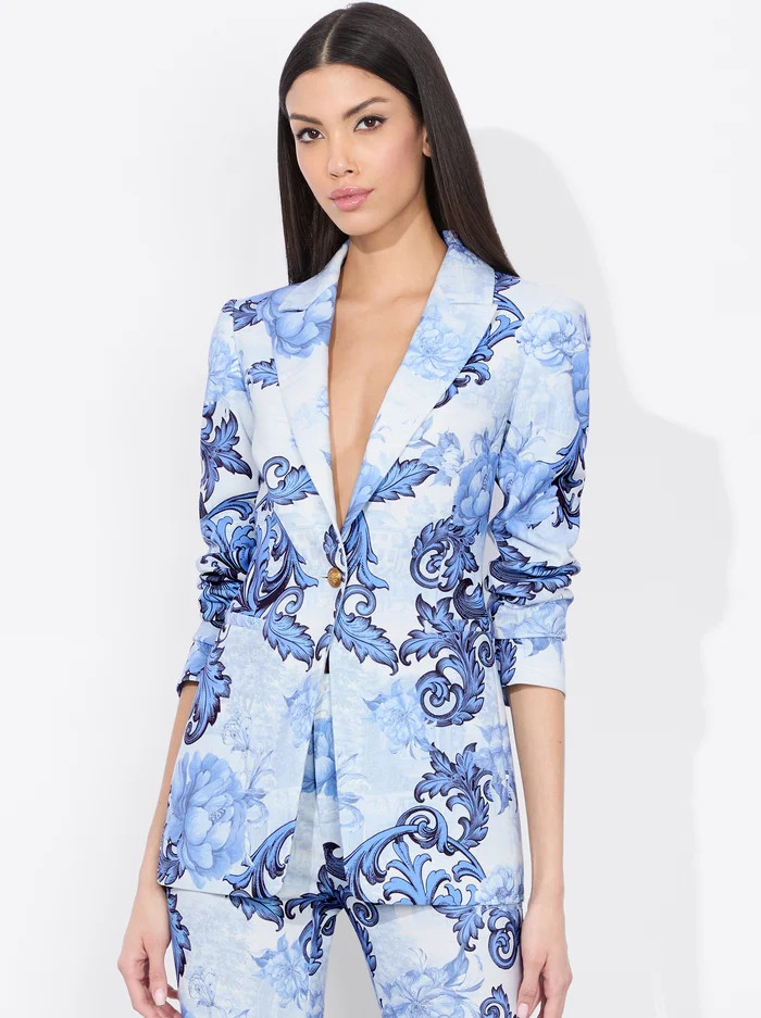 BREANN FITTED BLAZER | Alice + Olivia