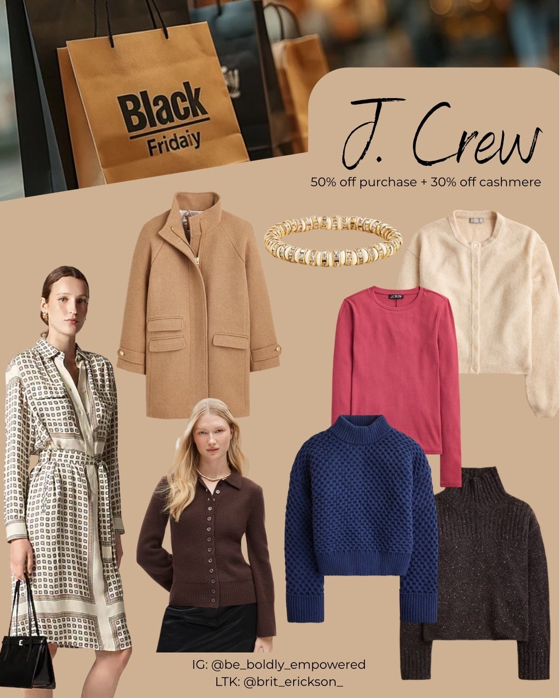 J Crew Black Fridayy

#LTKCyberWeek #LTKSaleAlert #LTKHoliday