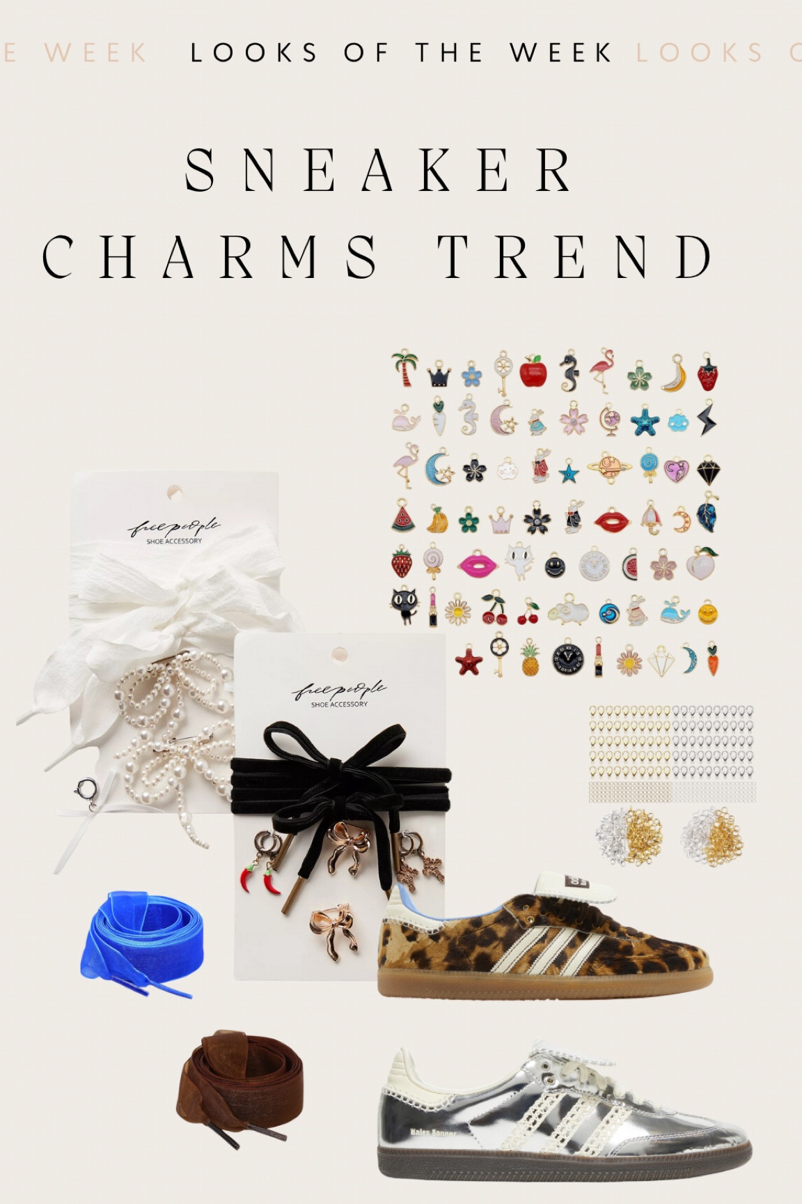 sneaker charms are everything 🤩 
loving this trend right now! You can do it to any of your sneakers. There are kits available, but also tons of options on amazon. Linking some of the ones I purchased below! 

#LTKShoeCrush