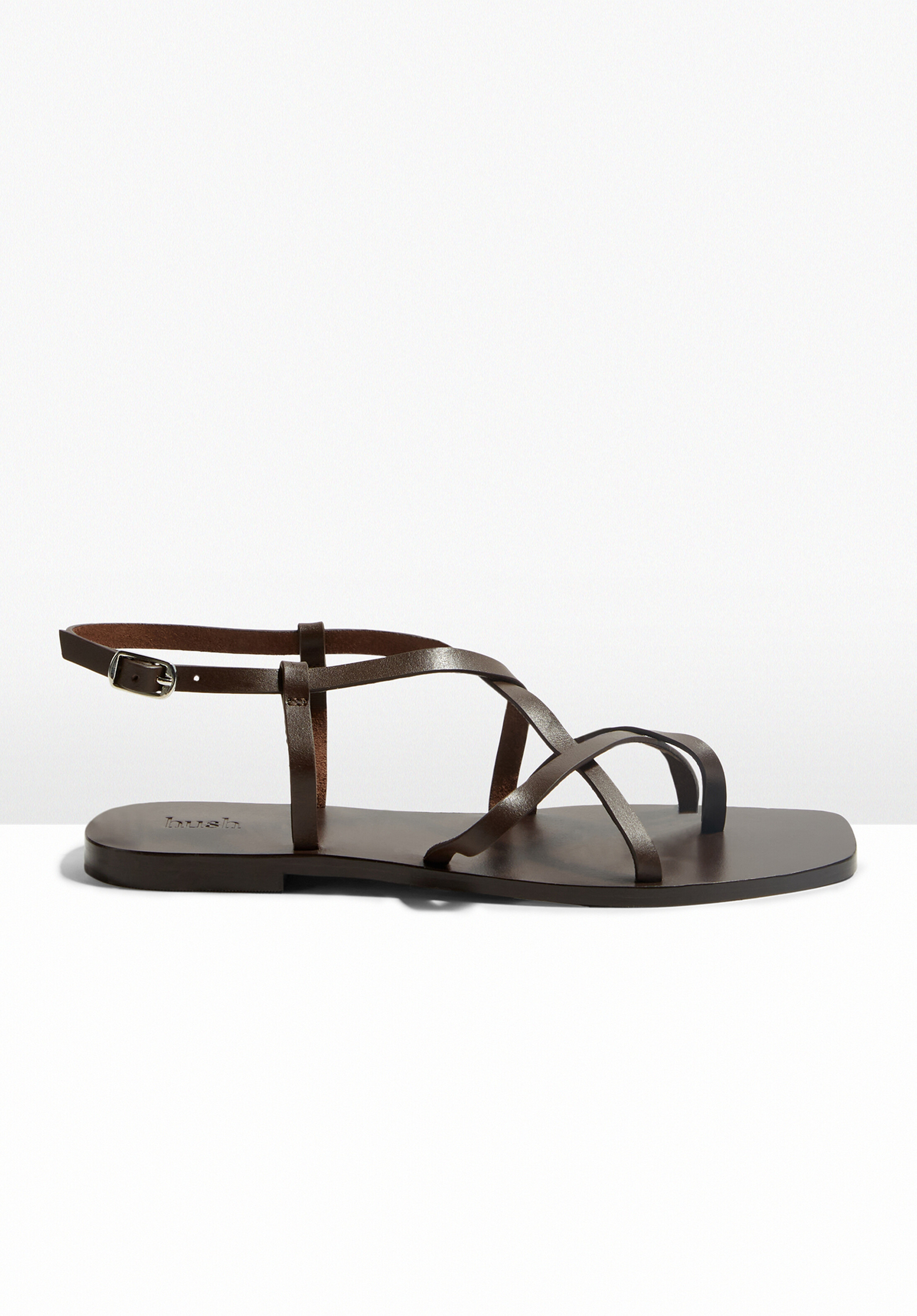 Mila Minimal Sandals | Hush Homewear (UK)