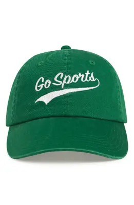 Go Sports Cotton Twill Adjustable Baseball Cap | Nordstrom Rack