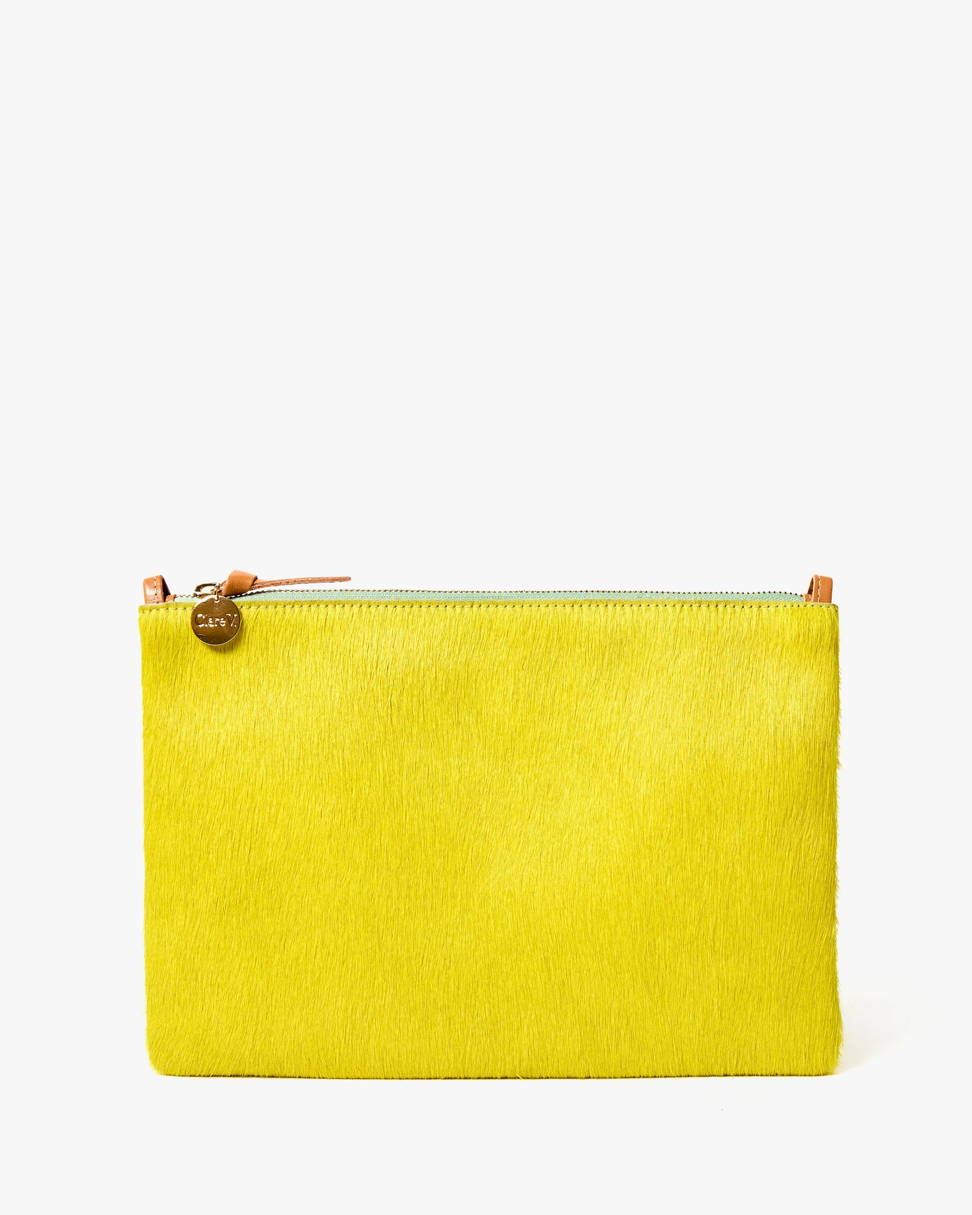 Flat Clutch w/ Tabs | Clare V.