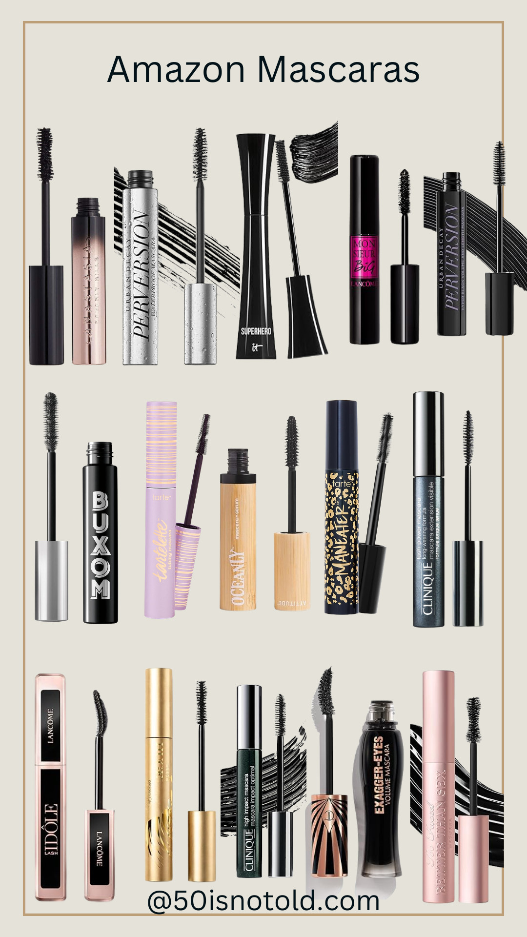 Length, volume, and no smudging. 

 #LTKgrwm #LTKOver40 #LTKBeauty