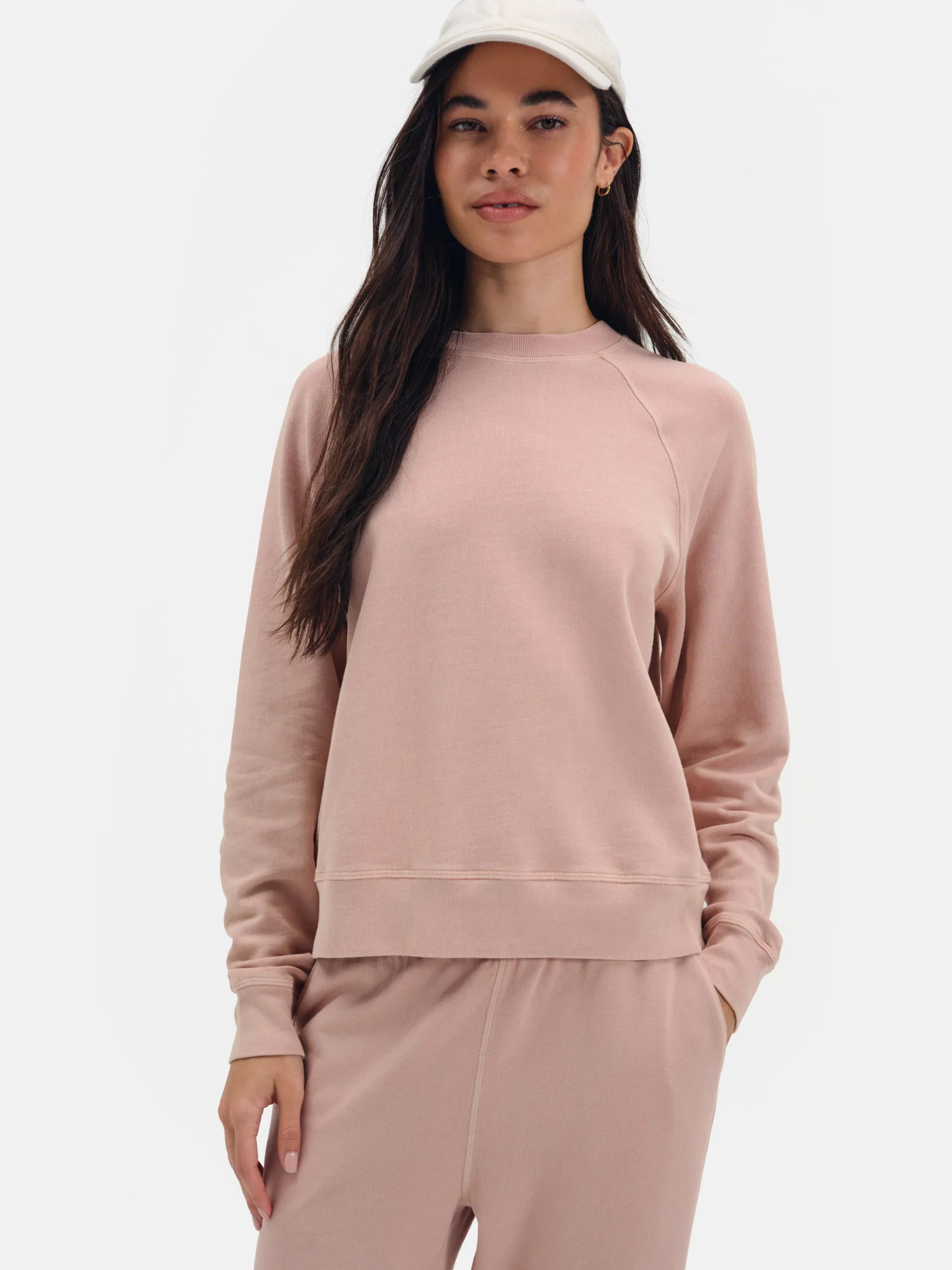 Organic Lightweight Terry Raglan Sweatshirt | MATE The Label