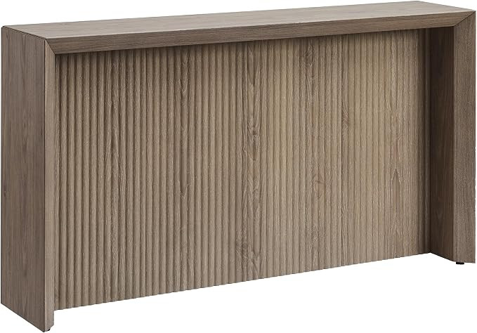 Henn&Hart 56" Fluted Modern Console Table, Sofa Table, Weathered Gray | Amazon (US)