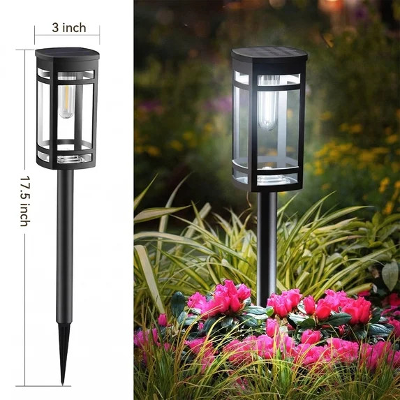 6 Pack Solar Lights Outdoor Waterproof for Garden Pathway Walkway Yard Lawn Decorative Landscape ... | Walmart (US)