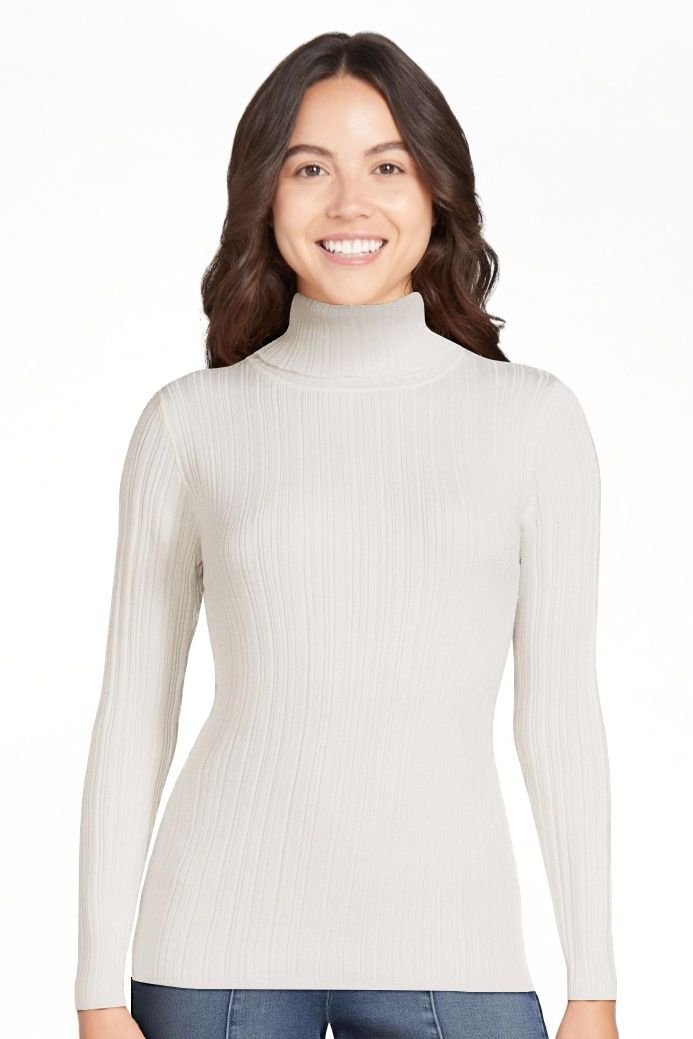 Time and Tru Women's Turtleneck Sweater | Walmart (US)