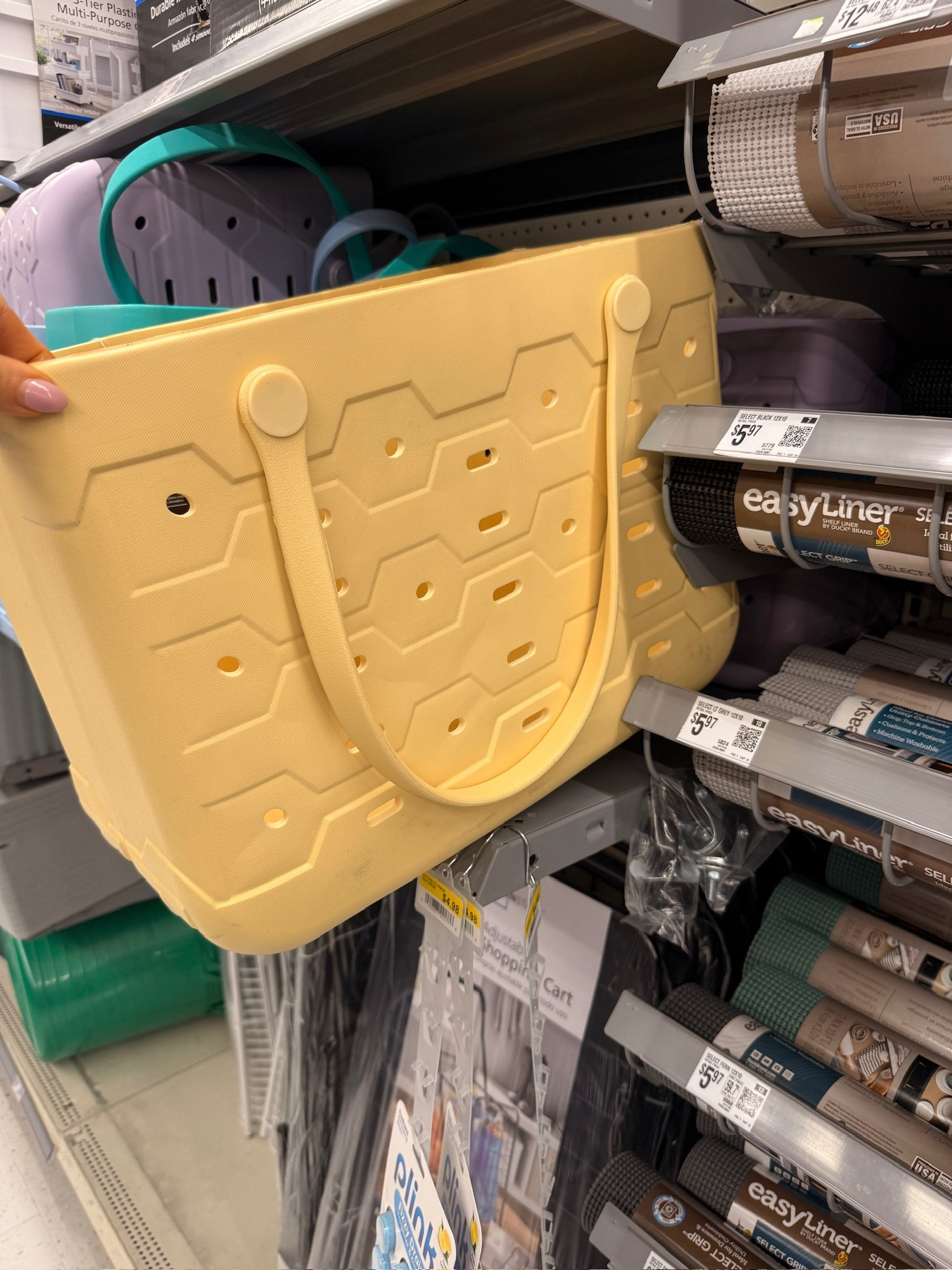 Bogg bag double take for a fraction of the price at Walmart. Love this butter yellow color.

#LTKSeasonal #LTKSwim
