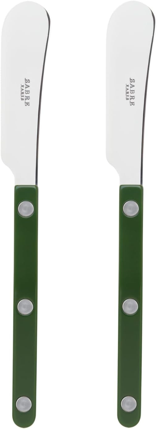 Sabre Paris - Set of 2 Spreader Knives 5.5 inches - Bistrot Collection - Perfect for Butter, Tape... | Amazon (US)