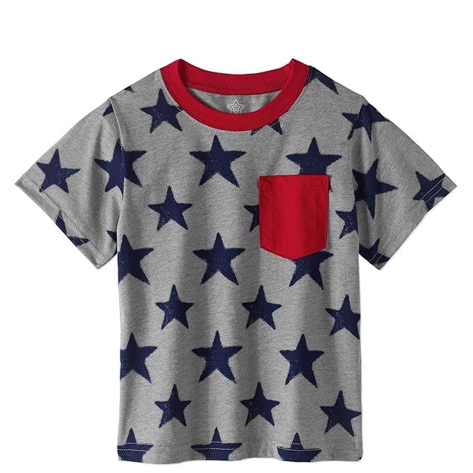 Assorted Toddler Boy 4th Of July Short Sleeved Graphic T Shirt (Sizes 2T-5T) | Amazon (US)