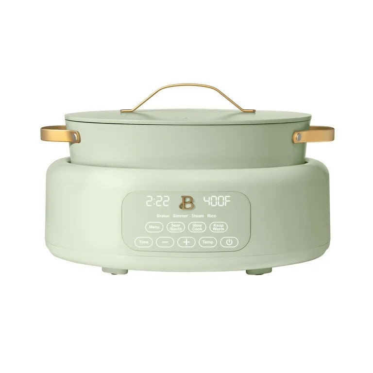 Beautiful 10 in 1, 6 Qt Electric Multi-Cooker, Sage Green by Drew Barrymore | Walmart (US)