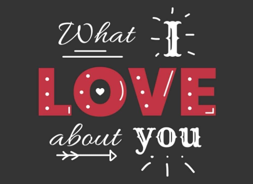 What I Love About You: Fill In The Blank Book - The Reasons I Love You Valentines Day Gift | Amazon (US)