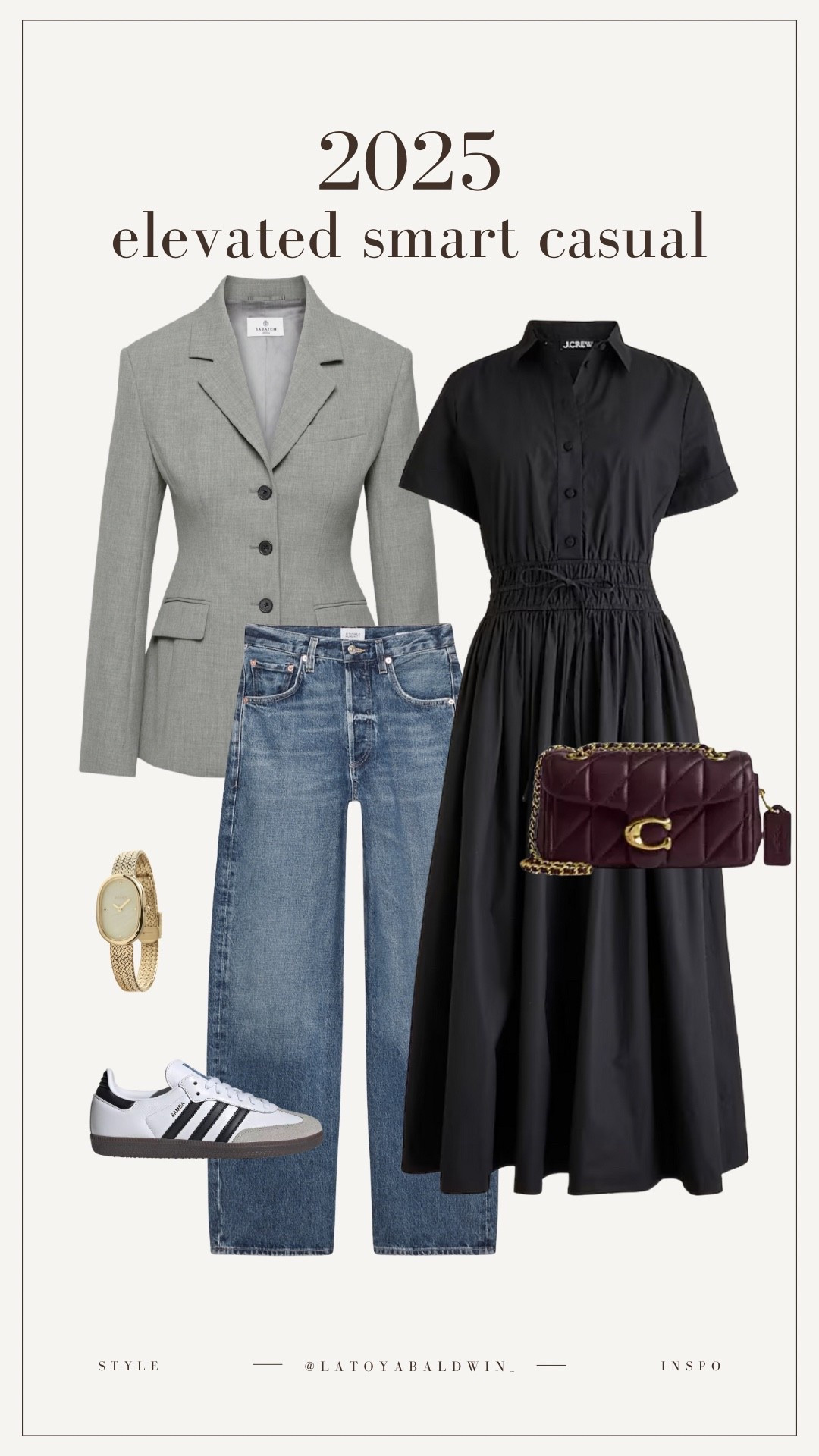 Workwear in 2025 is about balance: blazers with denim, sneakers that stay chic, and dresses that move desk to dinner. Smart casual can be confident, powerful, and never boring. 

#LTKWorkwear #LTKOver40 #LTKStyleTip