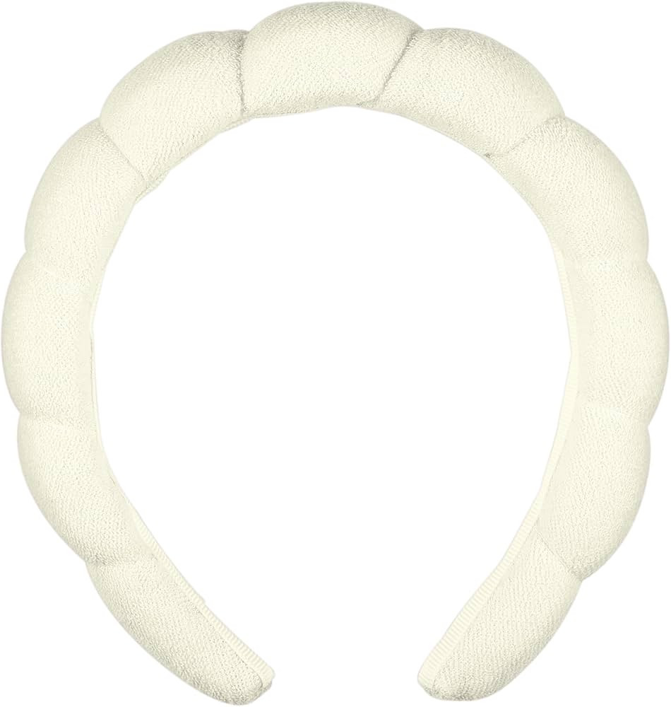 Conair Spa Makeup and Face Washing Headband, Ultra-Absorbent Microfiber Skincare Headband, Soft T... | Amazon (US)