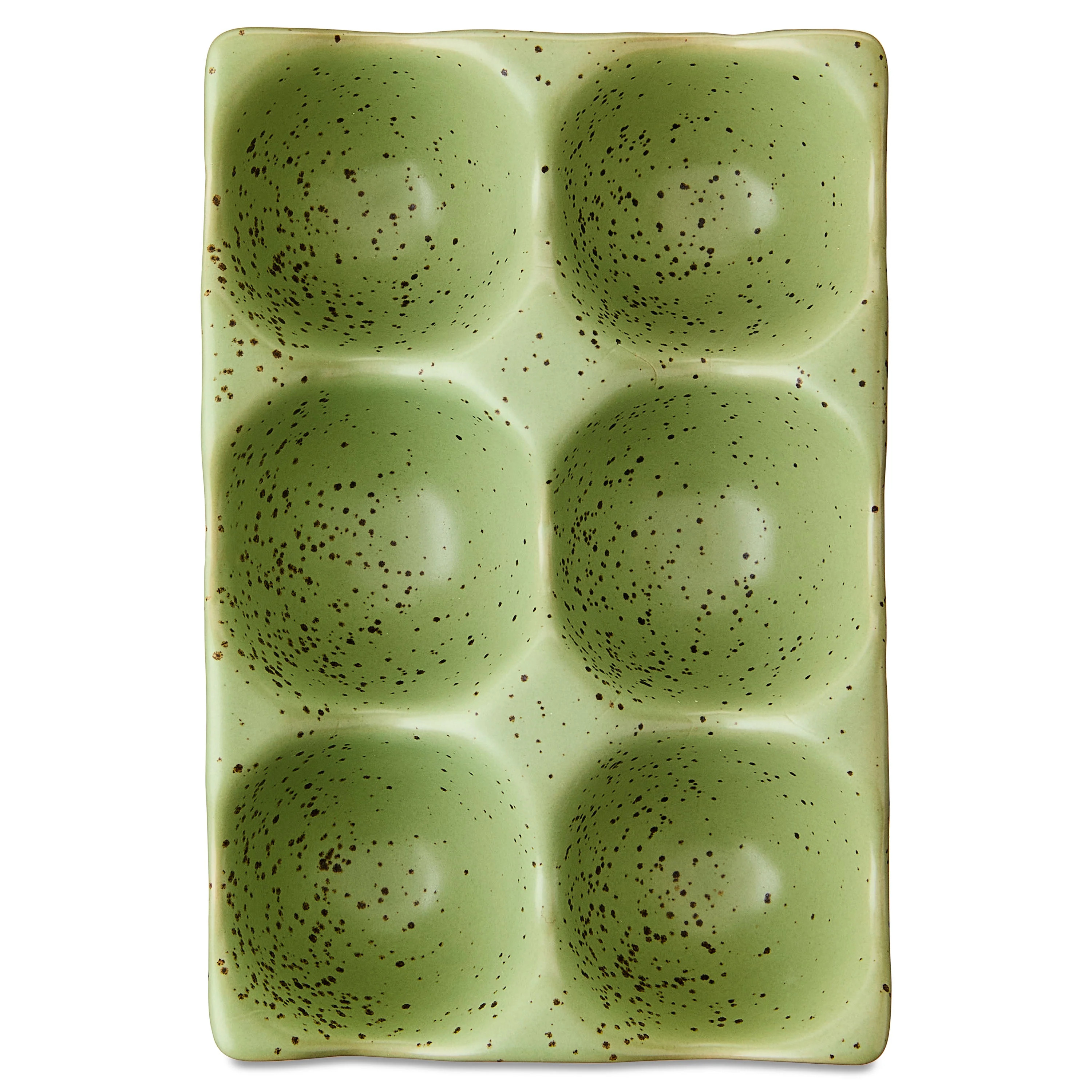 Ceramic Egg Holder Decoration, Green, 5" x 3.5", Easter by Way To Celebrate | Walmart (US)