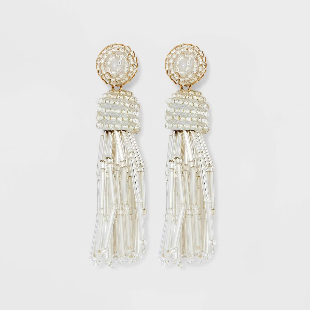 SUGARFIX by BaubleBar Beaded Tassel Statement Earrings | Target