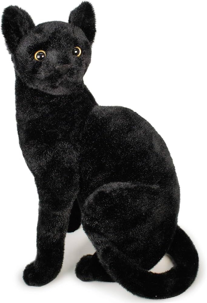 VIAHART Boone The Black Cat - 13 Inch Stuffed Animal Plush - by Tiger Tale Toys | Amazon (US)
