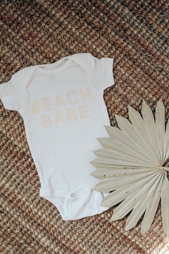 BEACH BABE Onesie/ Baby Gifts / Boho Beach Baby / Beach Baby | Etsy | Etsy (US)