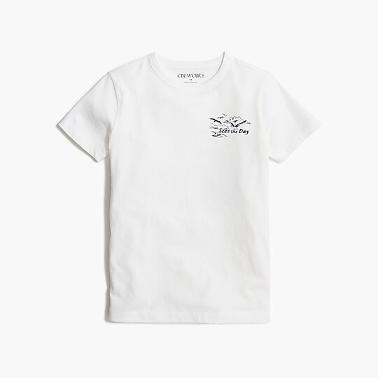 Boys' "seas the day" graphic tee | J.Crew Factory