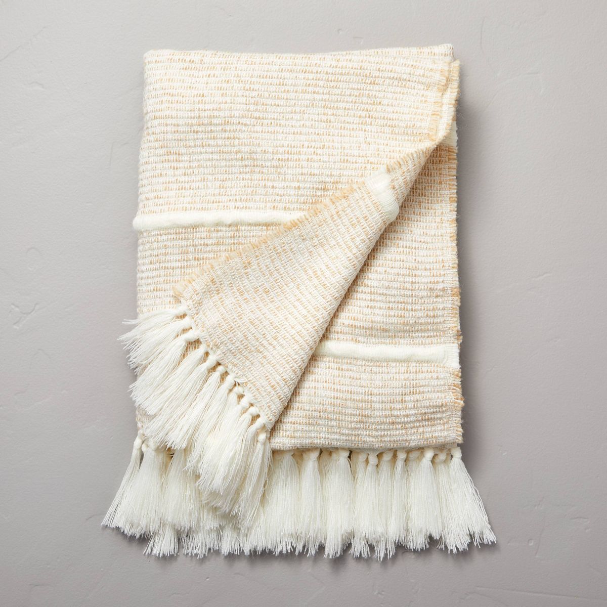Heathered Stripe Woven Throw Blanket - Hearth & Hand™ with Magnolia | Target