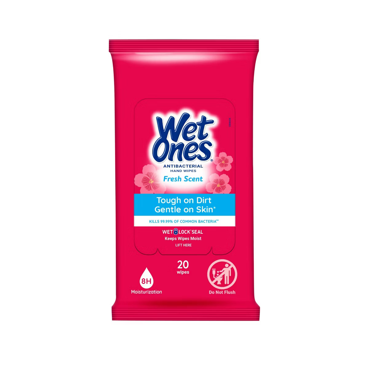 Wet Ones Antibacterial Hand Wipes Travel Pack - Fresh Scent - 20ct | Target
