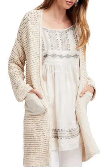 Women's Free People Woodstock Longline Cardigan | Nordstrom