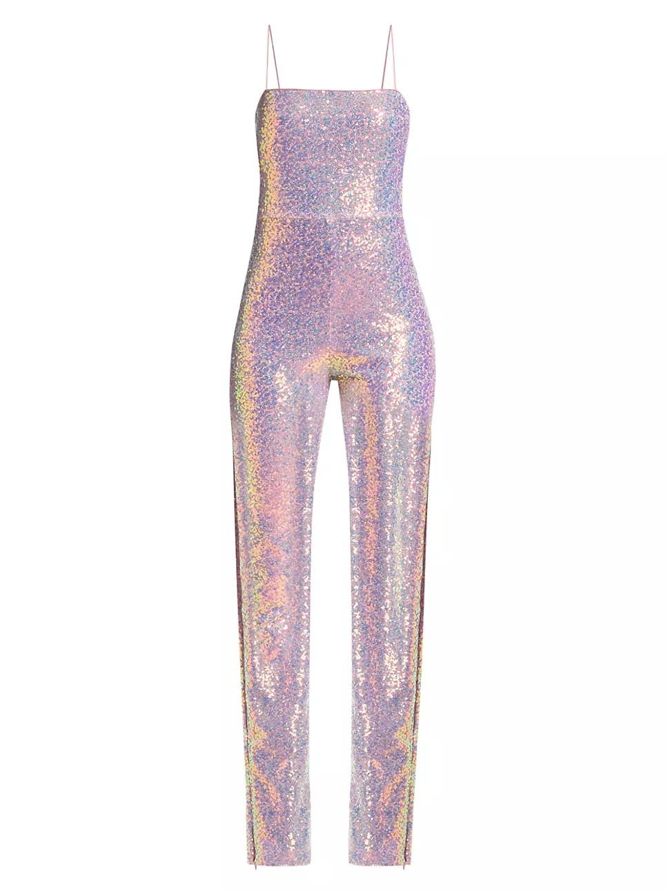Sequin Fitted Jumpsuit | Saks Fifth Avenue