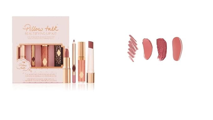 CHARLOTTE'S NEW! PILLOW TALK BEAUTIFYING LIP KIT LIMITED EDITION KI | Amazon (US)