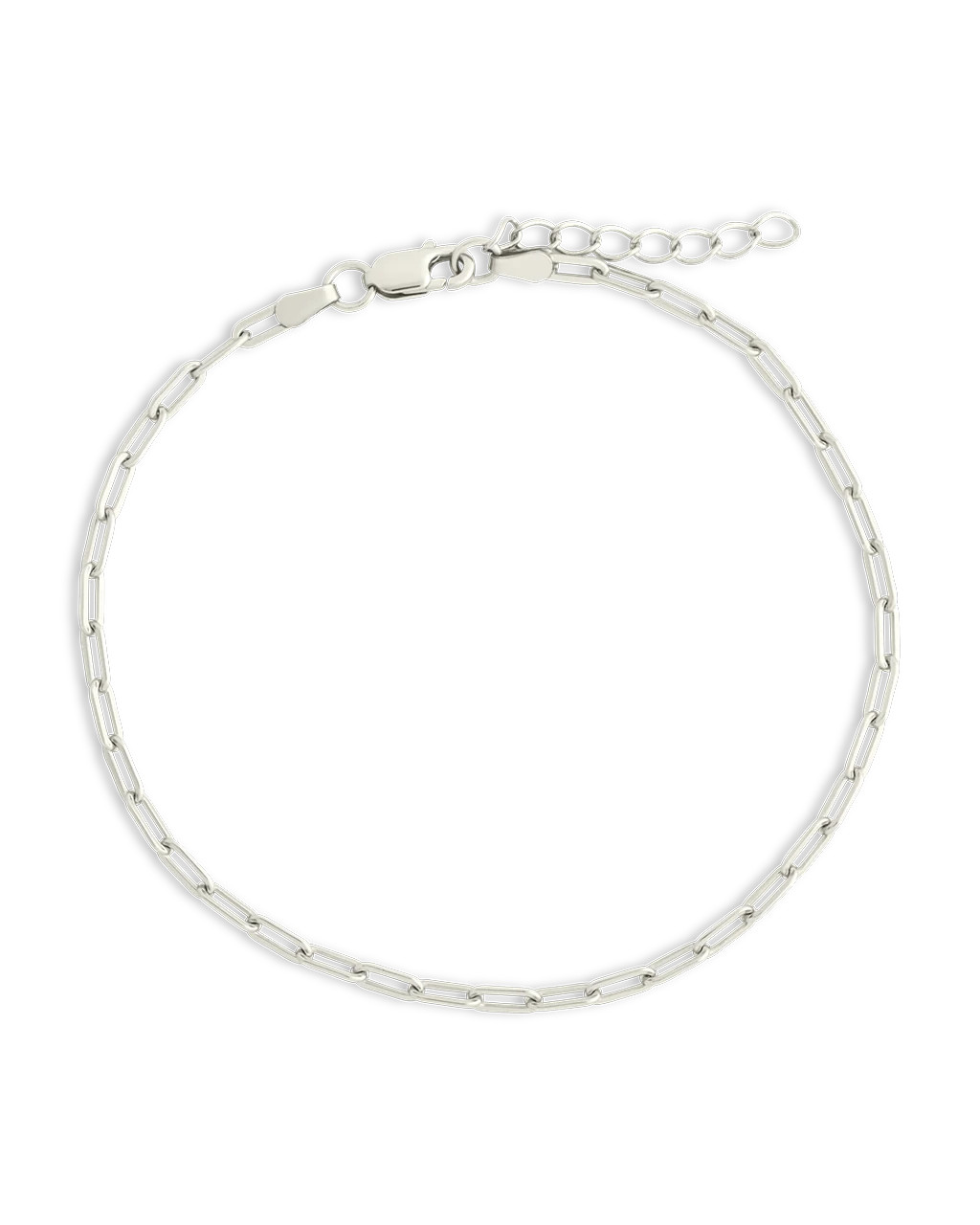 Sterling Silver Paperclip Chain Bracelet | Sterling Forever