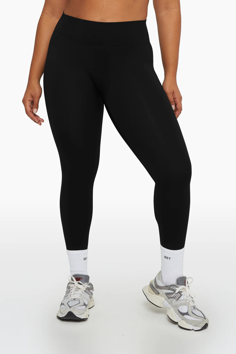 SPORTBODY® LEGGINGS 1.0 - ONYX | SET Active