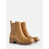No Boundaries Women's Stitch Chelsea Booties | Walmart (US)