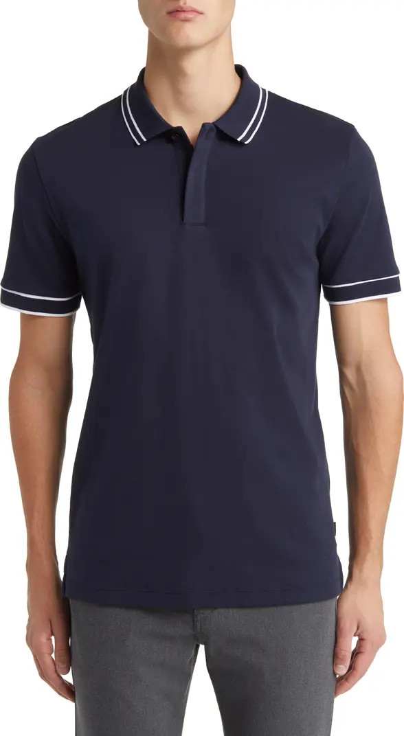 Parlay Tipped Cotton Polo | Nordstrom