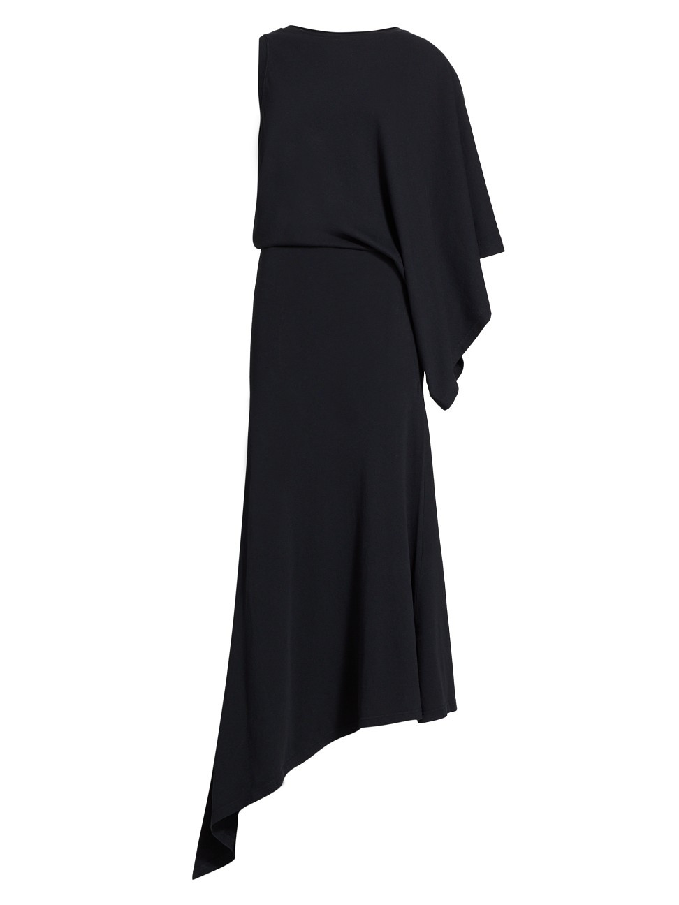Women's Main Asymmetric Drape Maxi Dress - Black - Size Medium | Saks Fifth Avenue