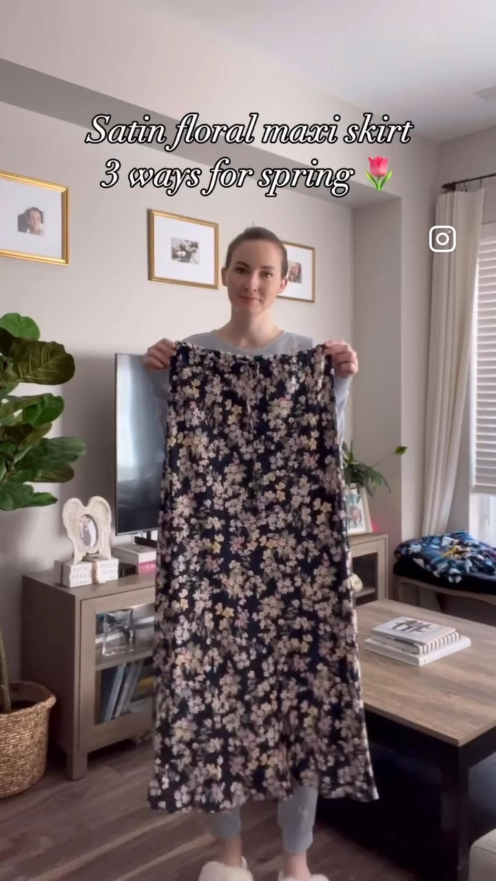 Modest spring satin floral maxi skirt ideas

#LTKStyleTip #LTKFindsUnder50