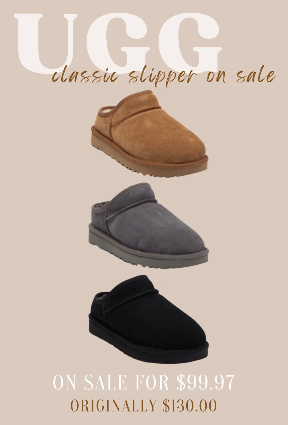 get your Uggs now before the Fall season is officially here 🍂 


#LTKFindsUnder100 #LTKSaleAlert #LTKStyleTip