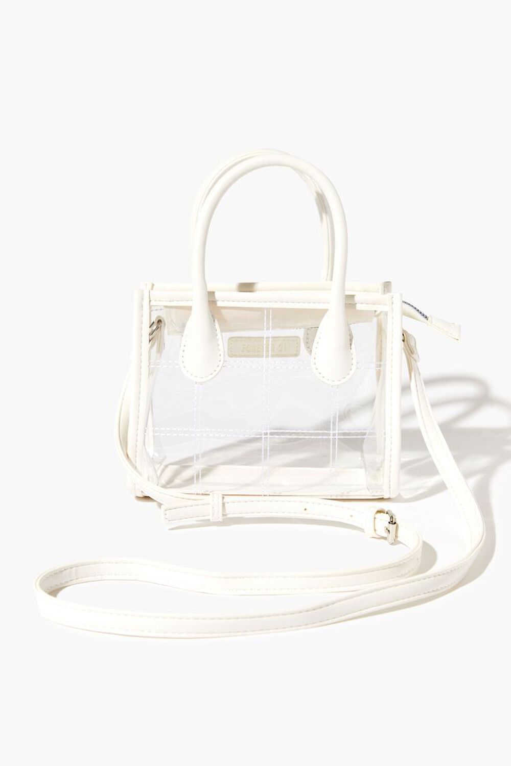 Quilted Transparent Crossbody Bag | Forever 21 (US)