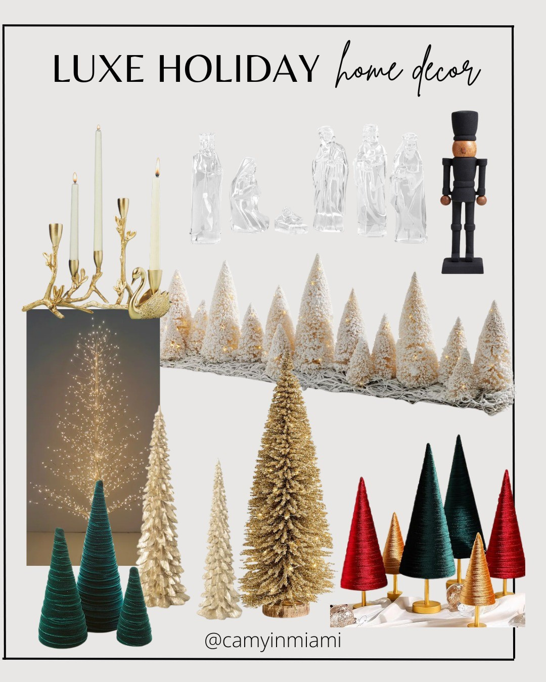 Luxe Holiday Home Decor#holidayhomedecor #holidaydecor

#LTKHome #LTKHoliday #LTKSeasonal