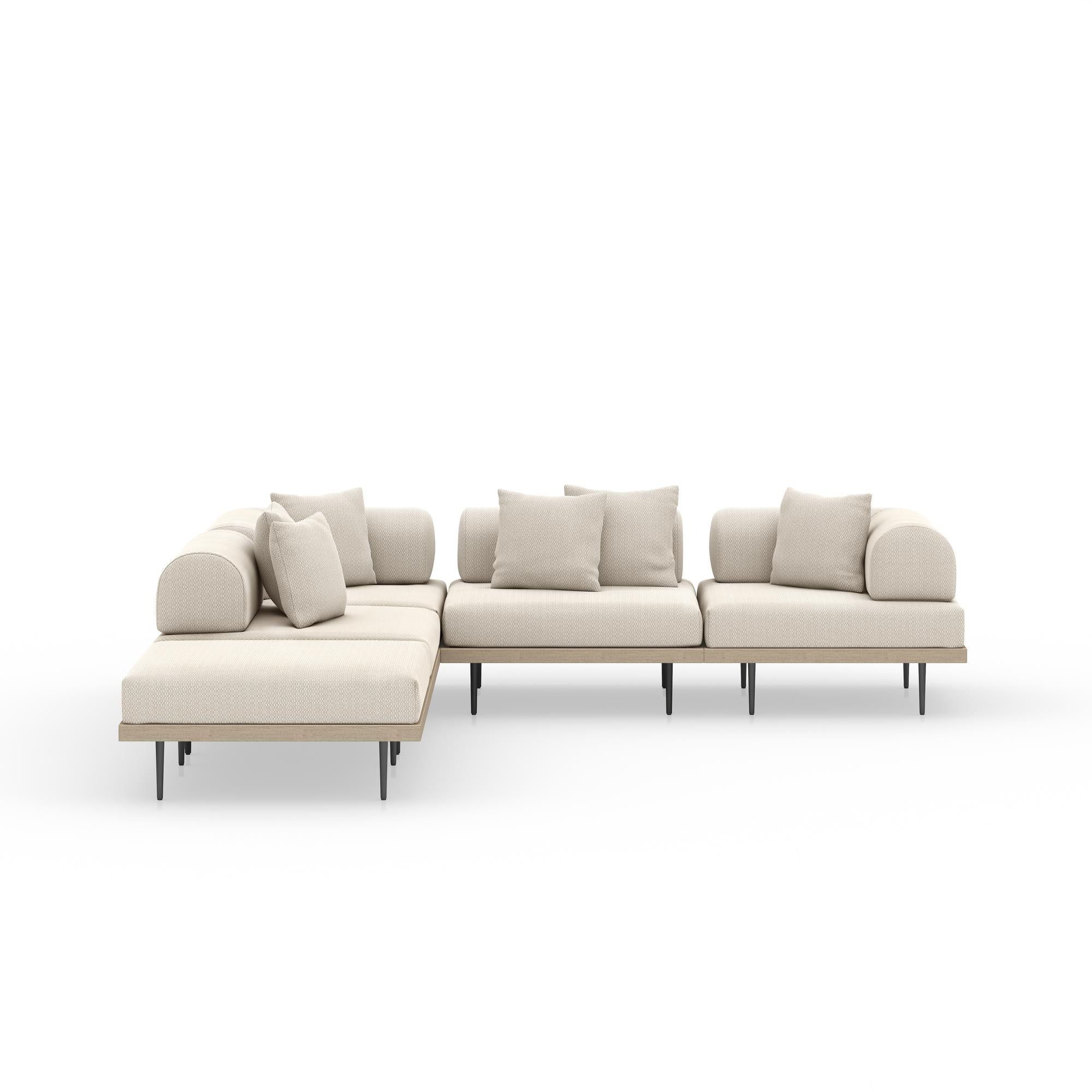 Yves Outdoor 4-Pc Sectional | StyleMeGHD