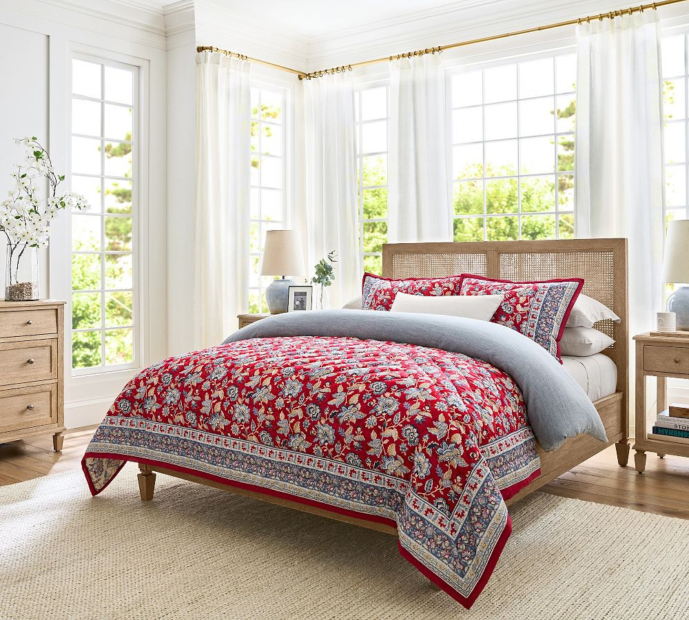 Scarlett Handcrafted Reversible Quilt | Pottery Barn (US)