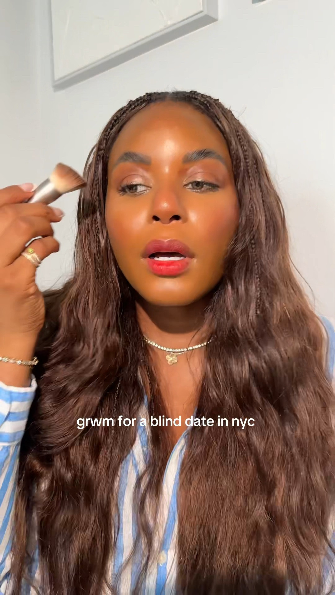 Get ready with me for a blind date. Doing a classic, glowy makeup routine for date night using all my favorite products from hourglass, Patrick ta, Armani beauty, Dior beauty, and more … For more links to fall outfits women, wedding guest dress summer, date night outfits, fall wedding guest dresses, country concert outfits, teacher outfits, business casual workwear, fall decor, concert outfit ideas, work outfits, follow me on LTK! ✨

#LTKbeauty #LTKstyletip #LTKfall