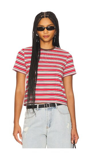 Lovers and Friends Liana Tee in Red. - size M | Revolve Clothing (Global)