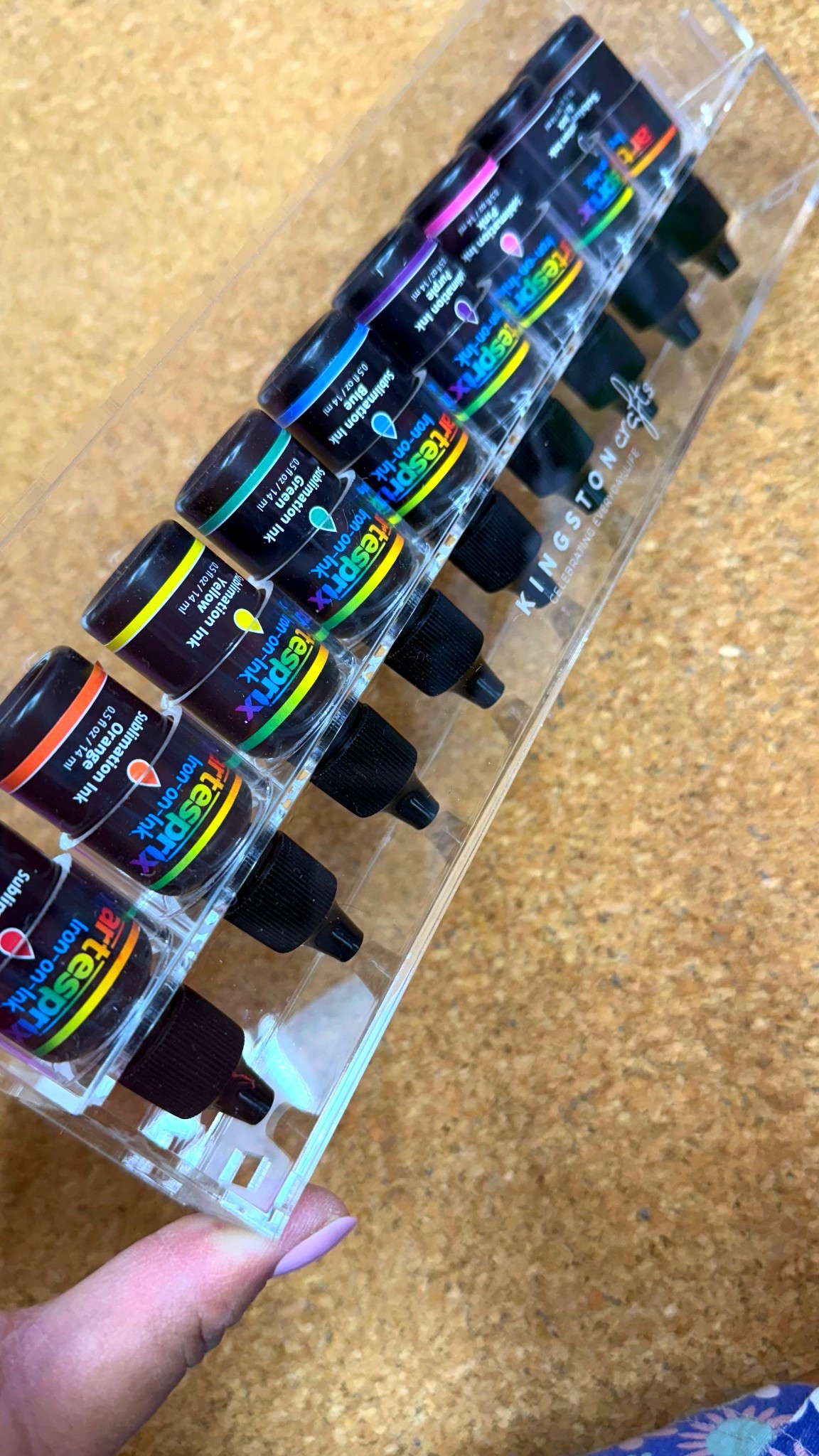 Love this storage for my reinkers from @Kingstoncrafts on clearance for under $6! Best deal ever 🤗

#LTKSaleAlert #LTKGiftGuide