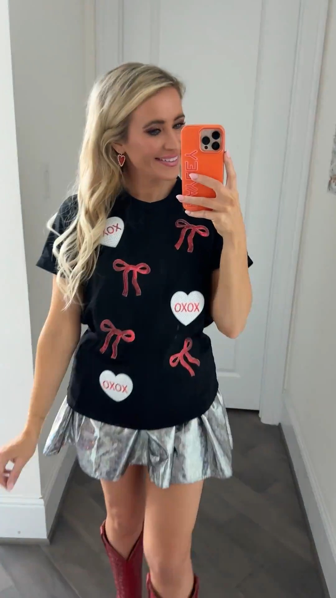 Amazon sequin Valentine’s Day top. A cute and festive outfit for the month of love 🩷


City boots, red cowboy boots, amazon prime, queen of sparkles, Kendra scott 

#LTKSeasonal #LTKootd #LTKFindsUnder50