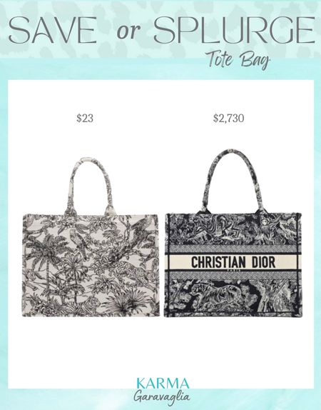 Save or Splurge, Save or Steal, designer dupe, splurgeworthy, designer inspired dupe, budget friendly, Christian Dior tote bag, Amazon find, Amazon dupe, Summer accessories

Follow me for more fashion finds, beauty faves, lifestyle, home decor, sales and more! So glad you’re here!! XO!!

#LTKstyletip #LTKitbag #LTKFind