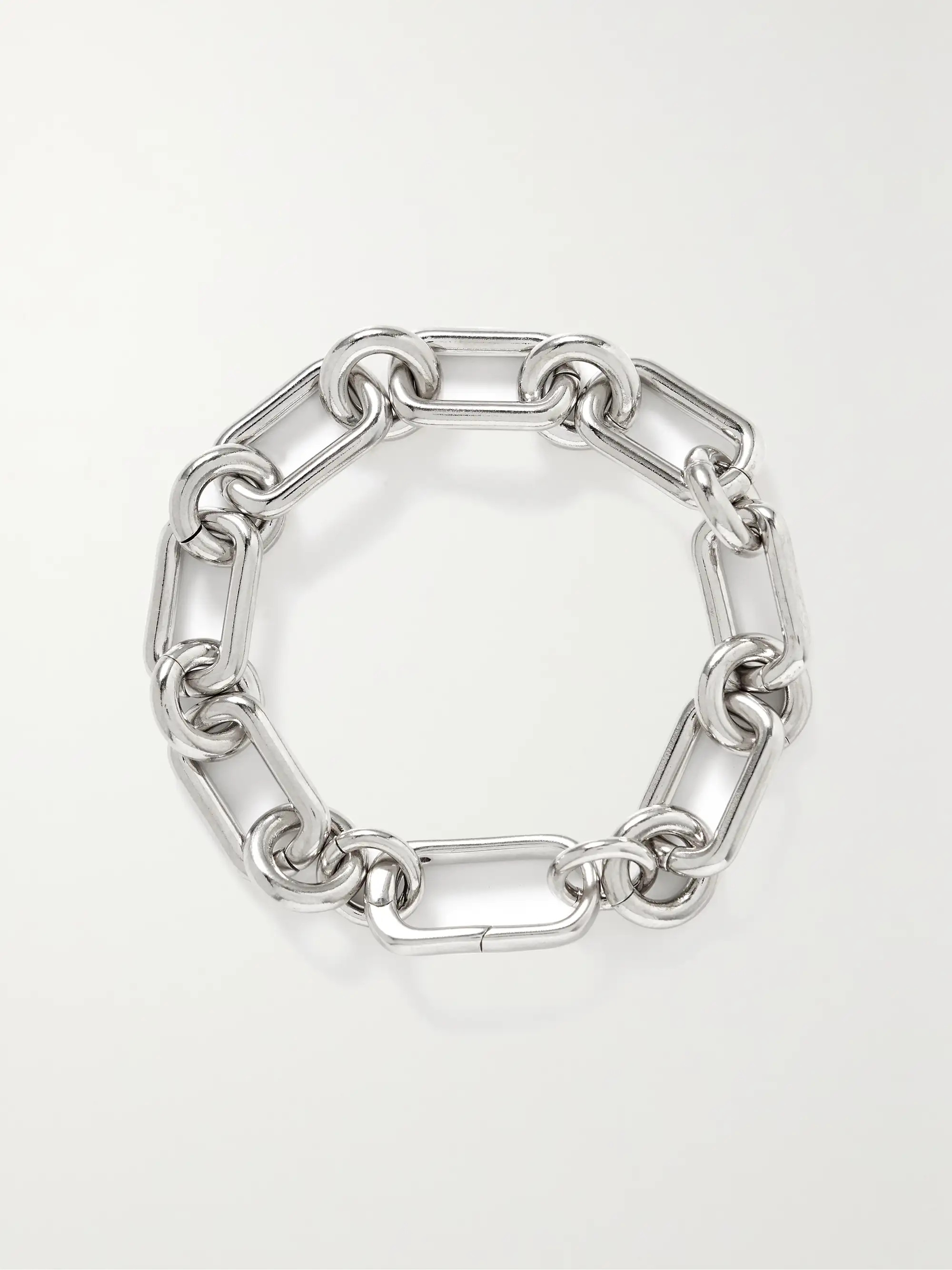 + NET SUSTAIN Cresca recycled platinum-plated bracelet | NET-A-PORTER (UK & EU)