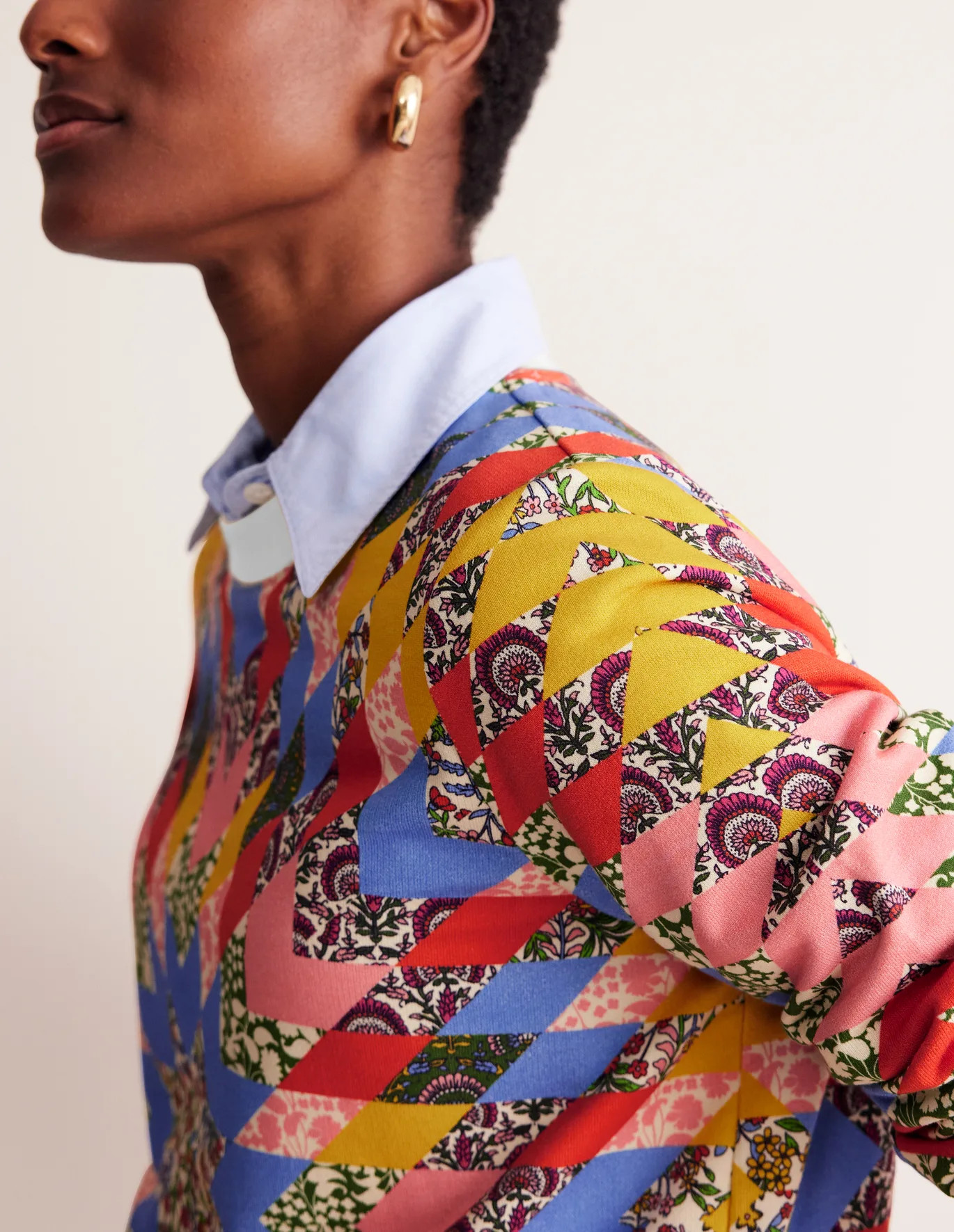 Hannah Printed Sweatshirt | Boden (US)